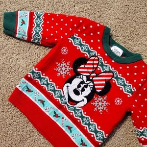 Disney baby Christmas sweater